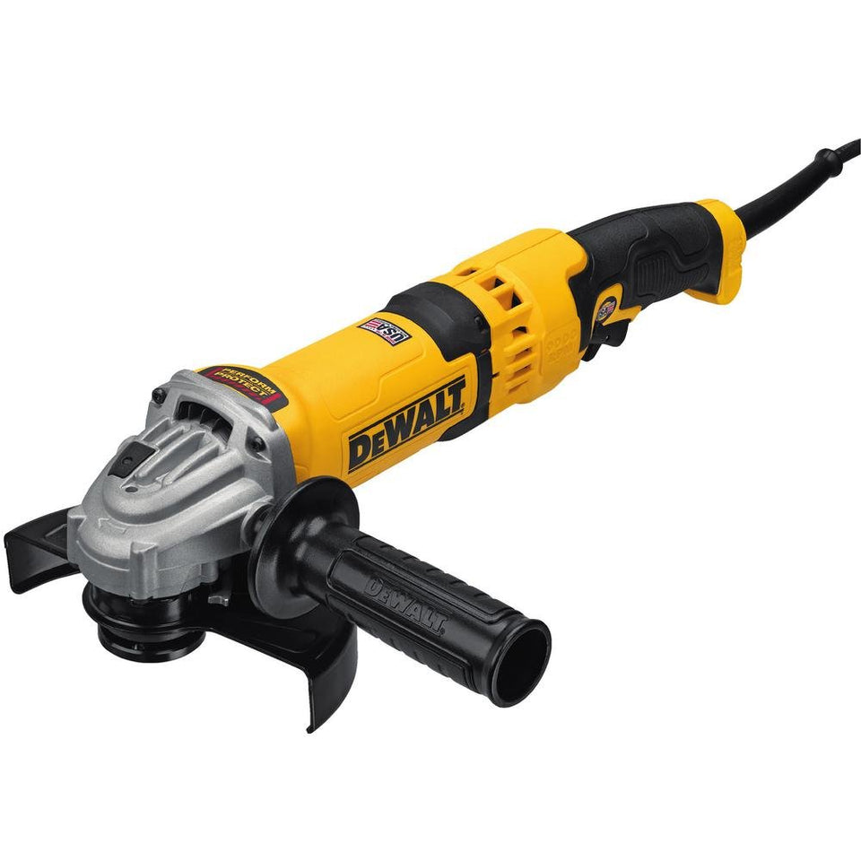 DEWALT DWE43066 6-inch trigger-switch grinder for precise metal grinding and cutting tasks
