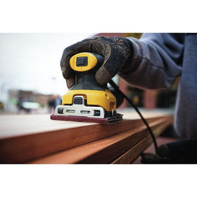 DEWALT DWE6411 compatible with DWV9000 universal quick connector for flexible dust control.
