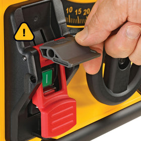 DEWALT DWE7485 supports 4x8 sheet-capacity ripping from a compact table saw.
