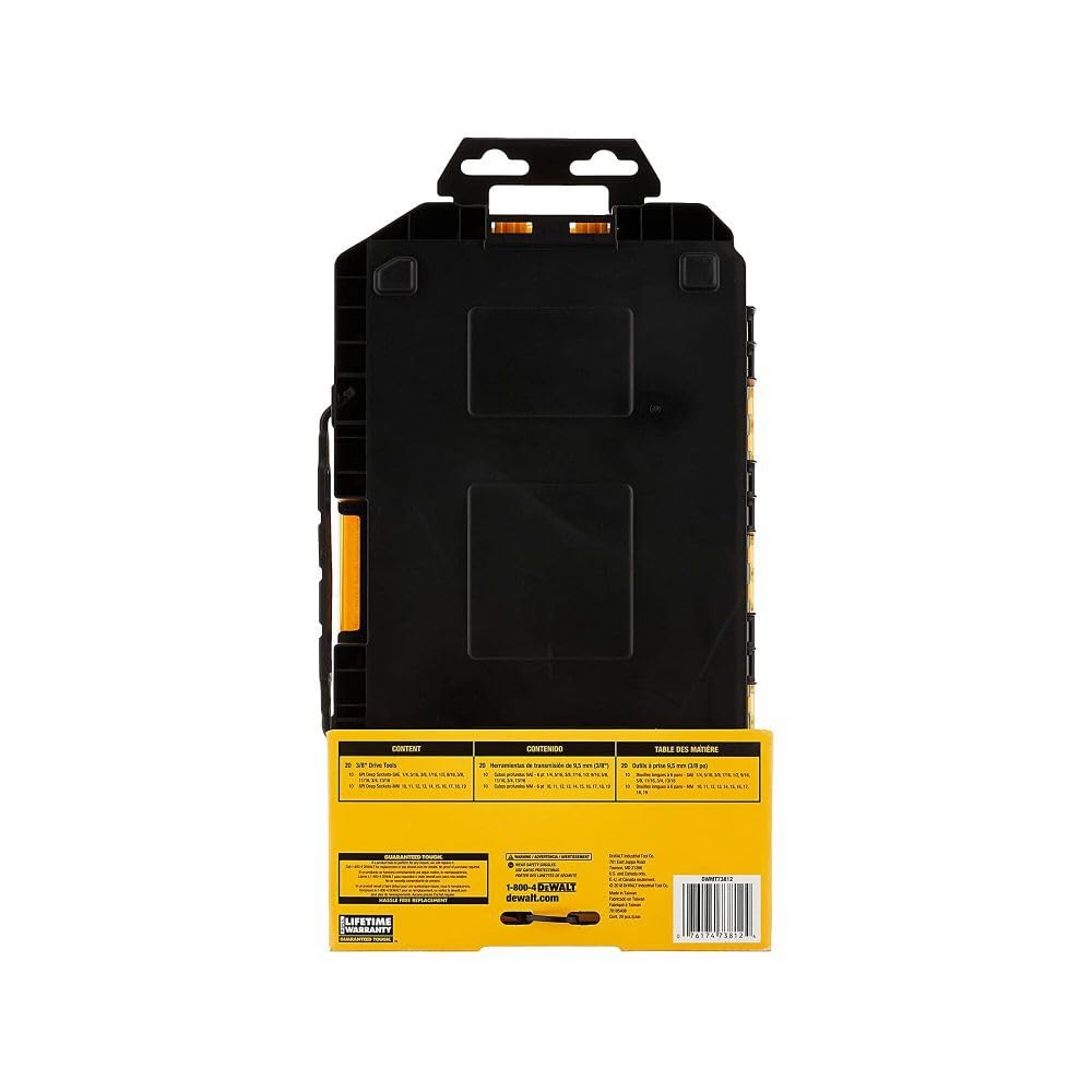 DEWALT DWMT73812 durable steel construction withstands daily workshop tasks.