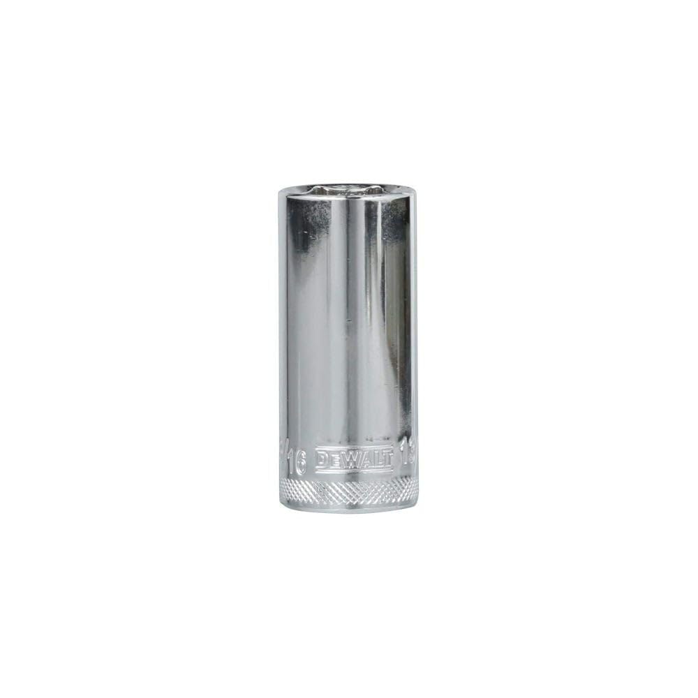 DEWALT DWMT73812 SAE and metric sockets cover common sizes for many jobs.