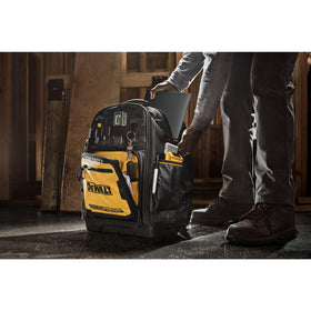 DEWALT DWST560102 IP54 compartment highlights water resistance for tools and electronics.