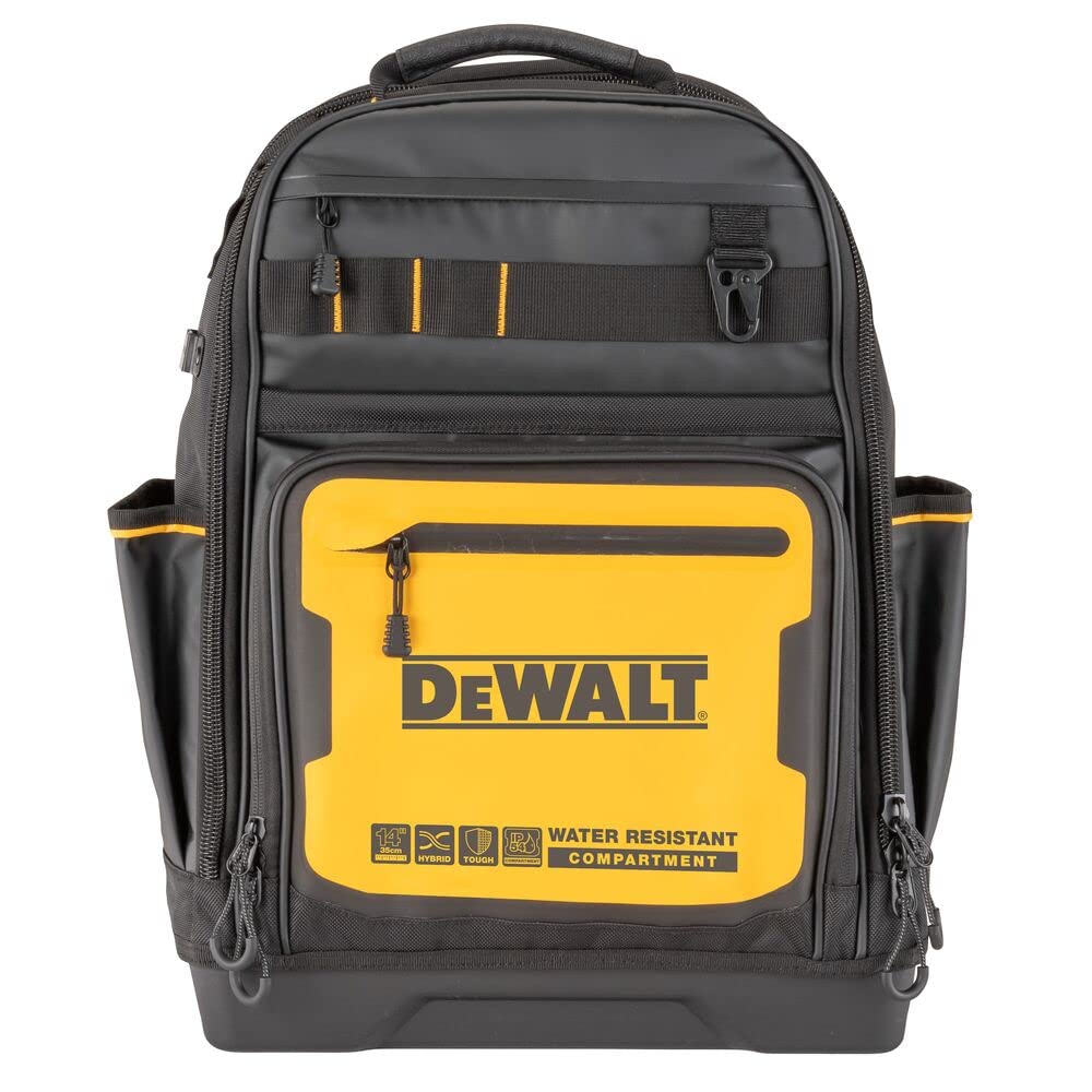 DEWALT DWST560102 laptop compartment protects devices on busy jobsites.