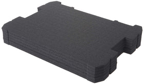 DEWALT DWST88801 customizable foam configuration adapts to different tools.