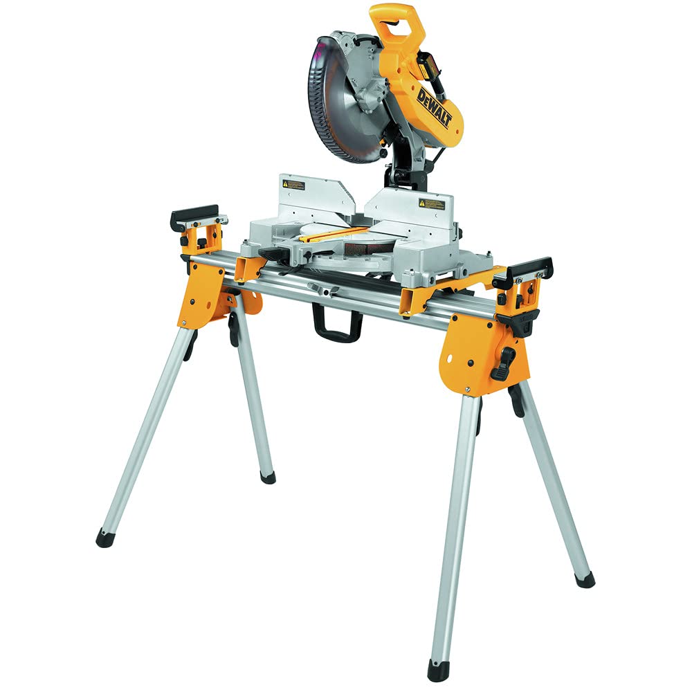 Non-marring feet protect work surfaces during cuts.