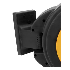 DEWALT DXCM024-0434 stop-anywhere lock keeps hose at desired length.