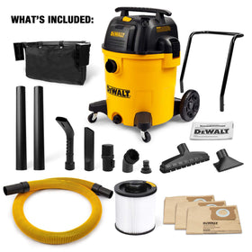 DEWALT DXV16PA includes versatile accessory kit for versatile jobs.