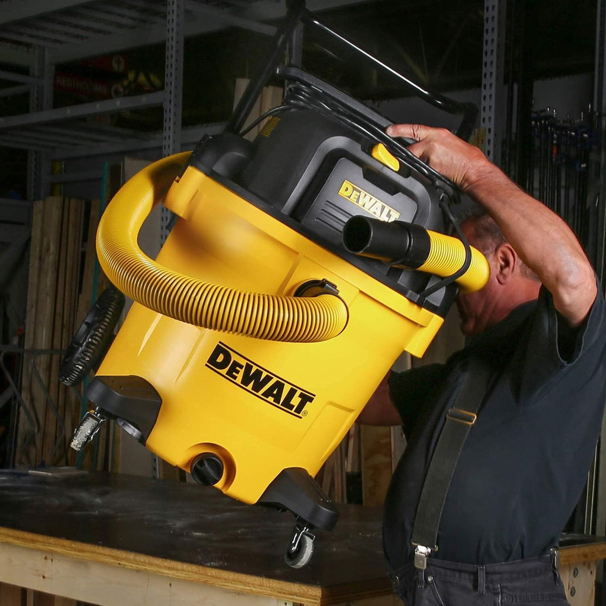 DEWALT DXV16PA ideal for jobsite and workshop maintenance.