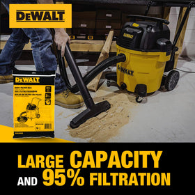 DEWALT DXVA19-4102 compatible 12-16 gallon vacuums with secure seal