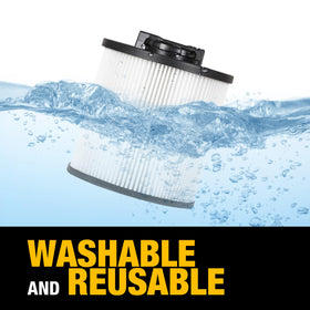 Compatibility with multiple DEWALT DXV vacuums for flexible use.