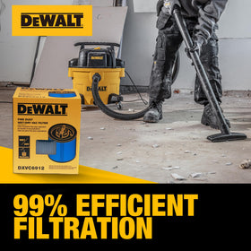 DEWALT DXVC6912 one-pack included for convenient replacement