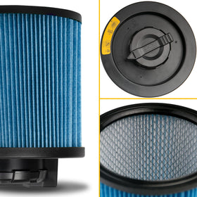 DEWALT DXVC6912 pleated design boosts airflow and reduces clogs in dusty tasks