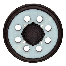 Durable woven retention material provides reliable grip while sanding.