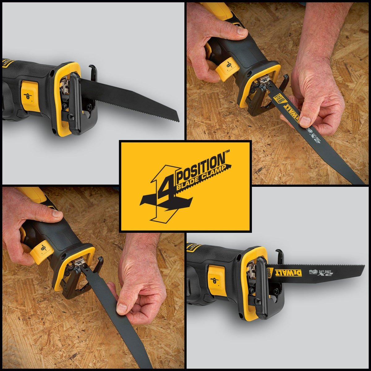 DEWALT ergonomic design supports comfortable handling during long sessions.