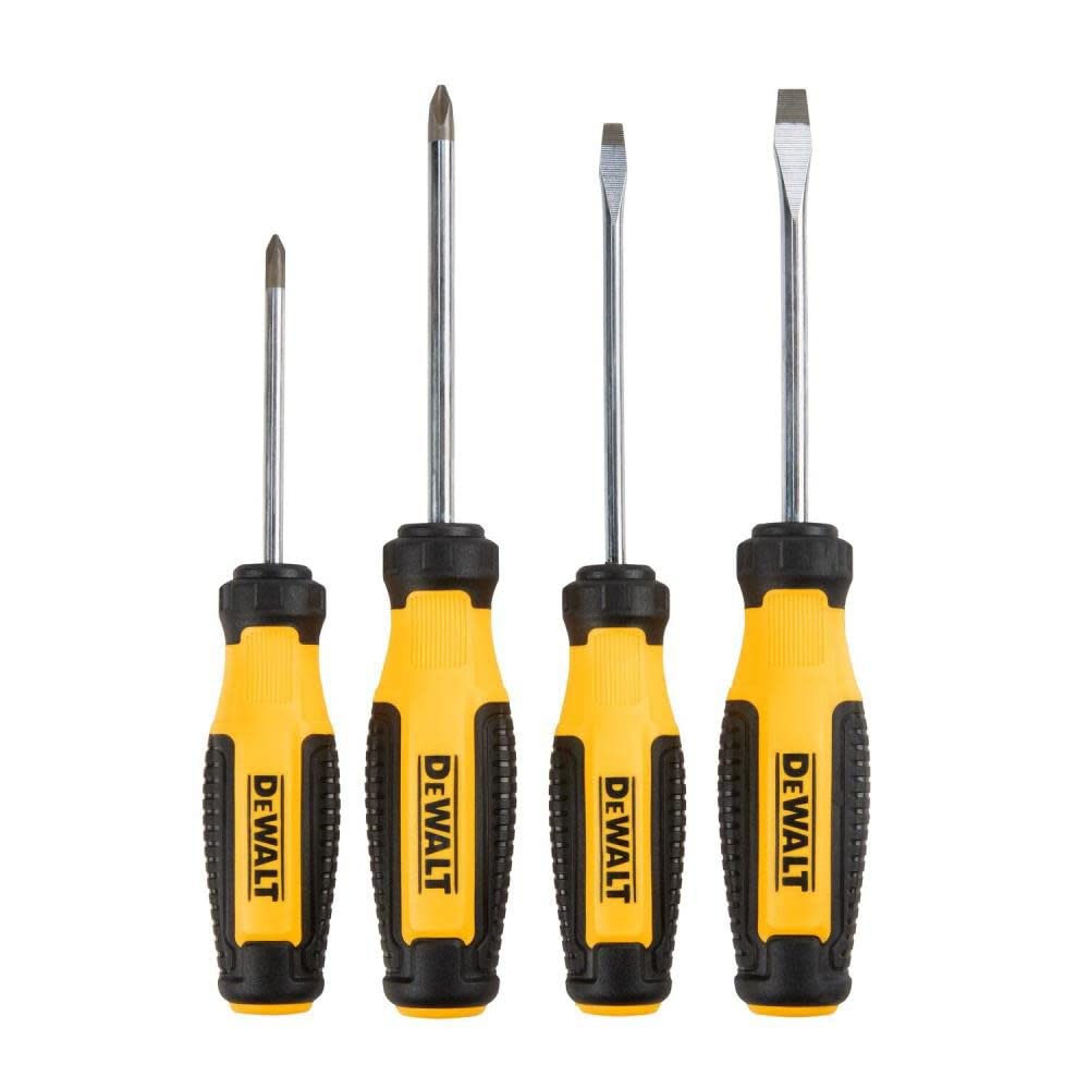 DEWALT fixed bar set Tip ID on handle for quick identification.