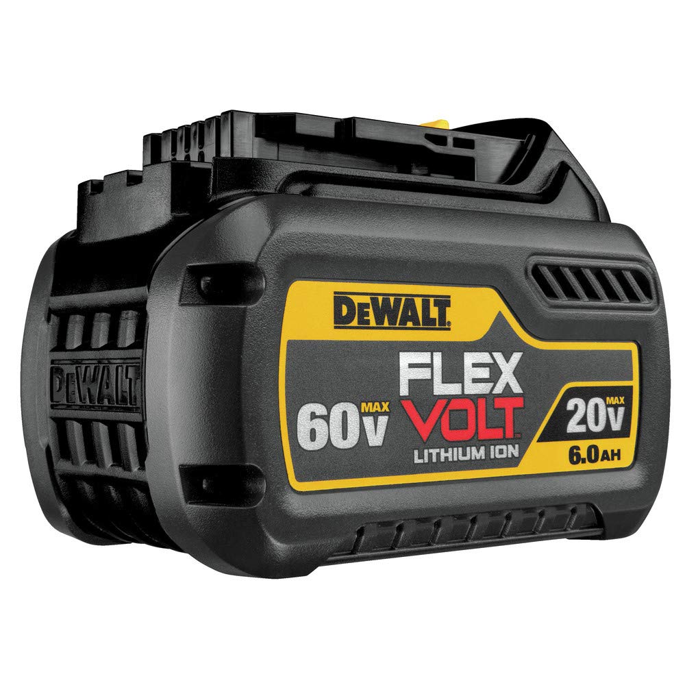 DEWALT DCB606 durable construction supports tough job-site conditions.