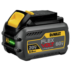 DEWALT DCB606 LED display enables quick charge status checks.
