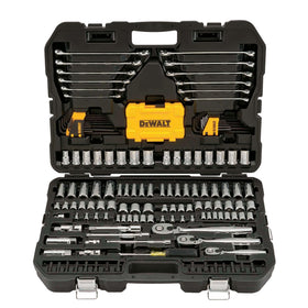 DEWALT full-polish chrome finish resists corrosion and cleans easily.