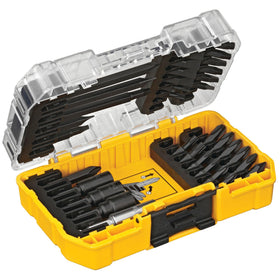 DEWALT hardened steel screwdriver bits deliver lasting performance under load.