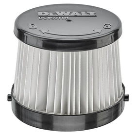 DEWALT HEPA filter installed on DCV501HB for thorough particulate removal