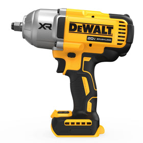 DEWALT hog-ring anvil design for quick, secure accessory changes