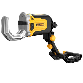 DEWALT Impact Connect brace attachment for fast PVC cutting.