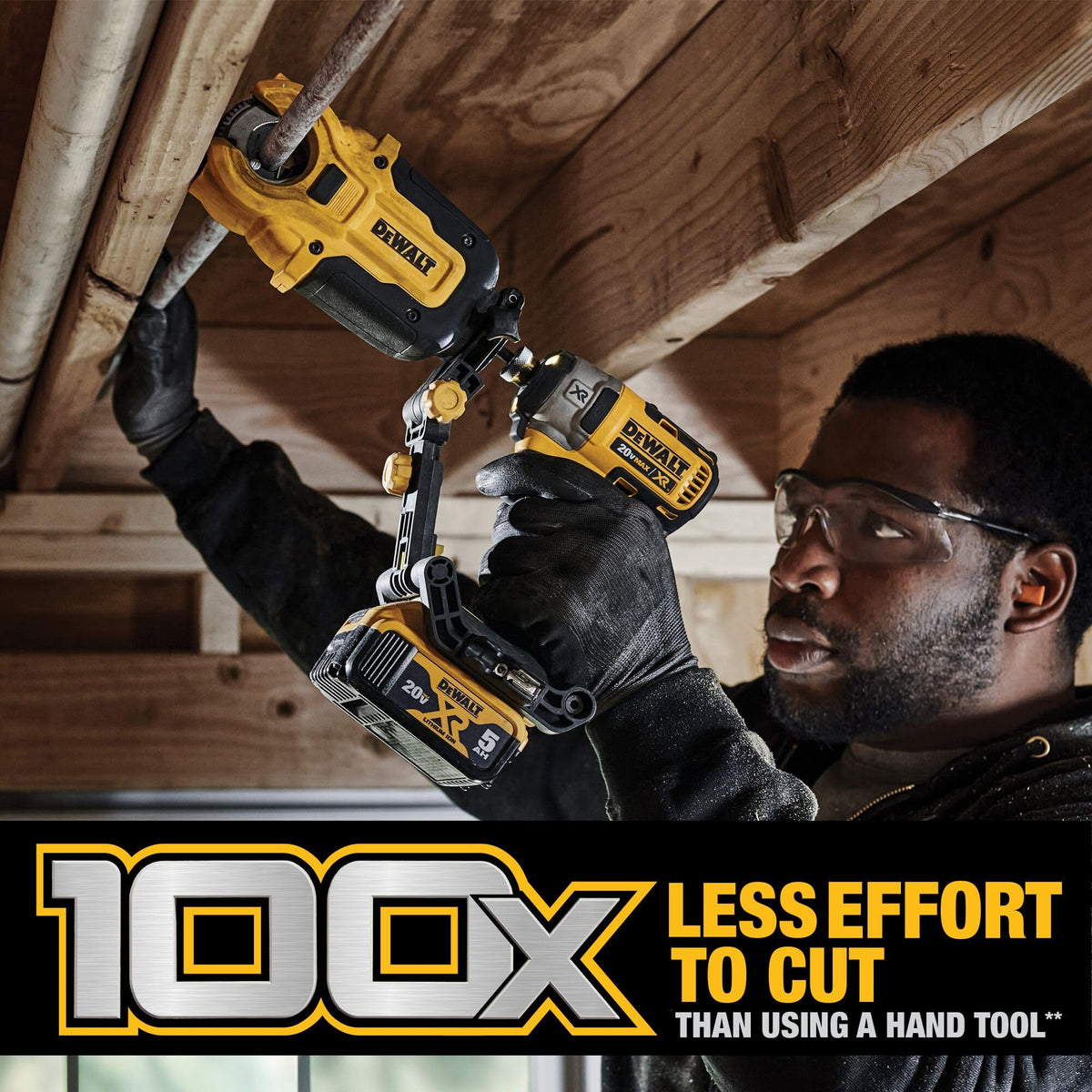 DEWALT Impact Connect works with select 20V MAX and 18V drivers.