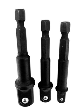 DeWalt impact-ready 3-piece socket adapters in use for quick changes