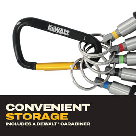 Accepts 1/4-inch hex shanks for compatible impact accessories.