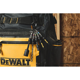 Compact, organized kit keeps essential bits within reach.