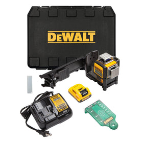 DEWALT 360 self-leveling laser level for quick, precise alignment around corners.
