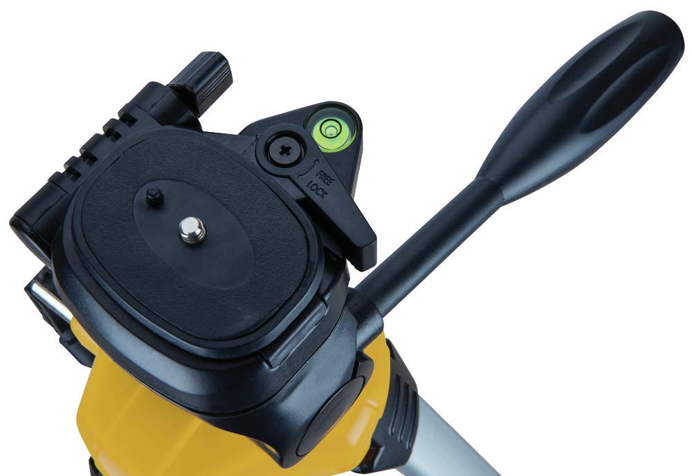 DEWALT carrying pouch keeps the tripod protected during transport.