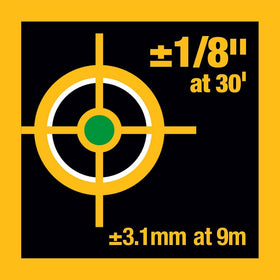 DEWALT locking pendulum protects internal components during transport and storage.