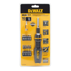 DEWALT MAX FIT TR Multi-BIT SD in use on a screw driving task