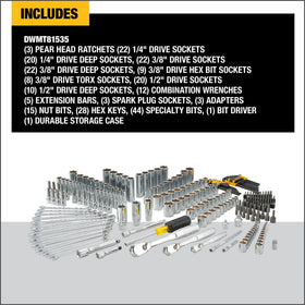 DEWALT 1/2 in drive sockets for heavy-duty automotive work