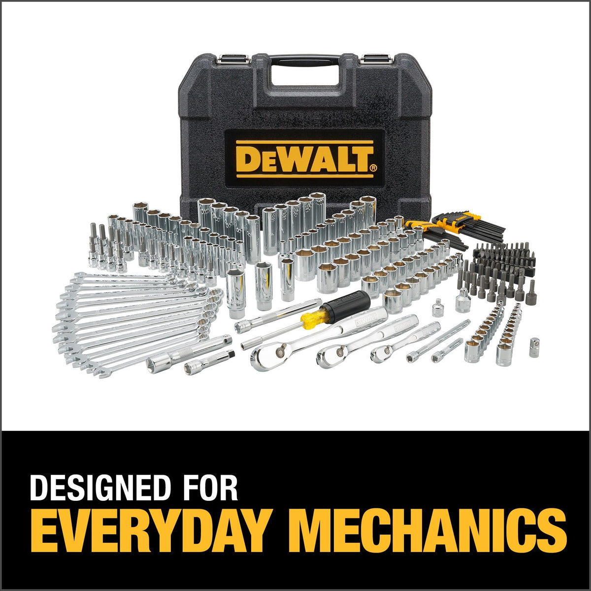 DEWALT anti-slip driver handle for comfortable long-use sessions