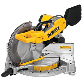 DEWALT miter saw double-bevel 0-48 left-right for versatile angles