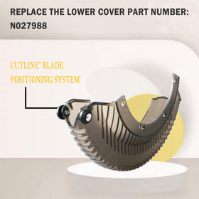 DeWalt DHS790 lower guard, durable design for long-term safety.