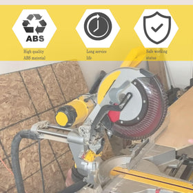 DeWalt DWS780 lower guard, quick replacement preserves saw performance.