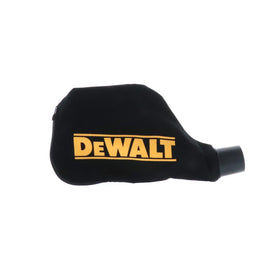 DEWALT N126162 dust bag front view; OEM part to contain dust during cleanup