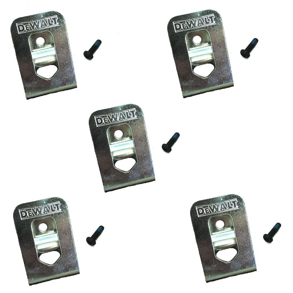 DeWalt N169778 belt clip pack for 20V Max keeps tools secure during busy jobs