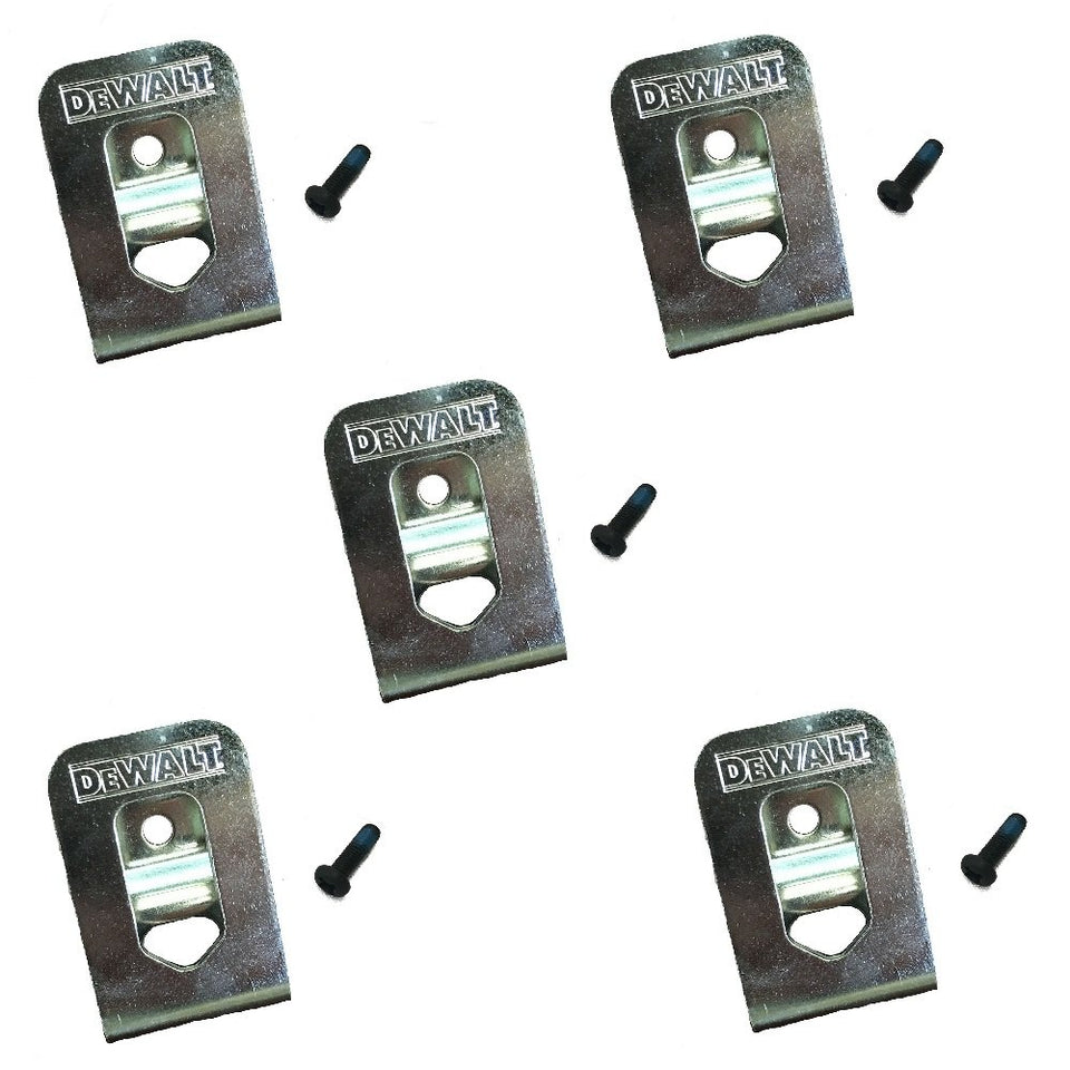 DeWalt N169778 belt clip pack for 20V Max keeps tools secure during busy jobs