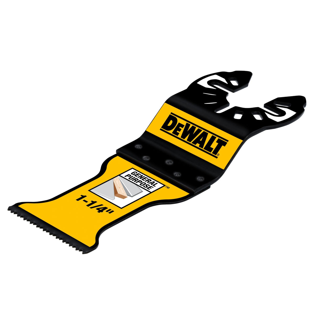 DEWALT compact blade for tight spaces in wood cutting