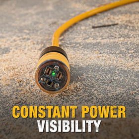 DEWALT nickel-coated contacts improve conductivity and resist heat