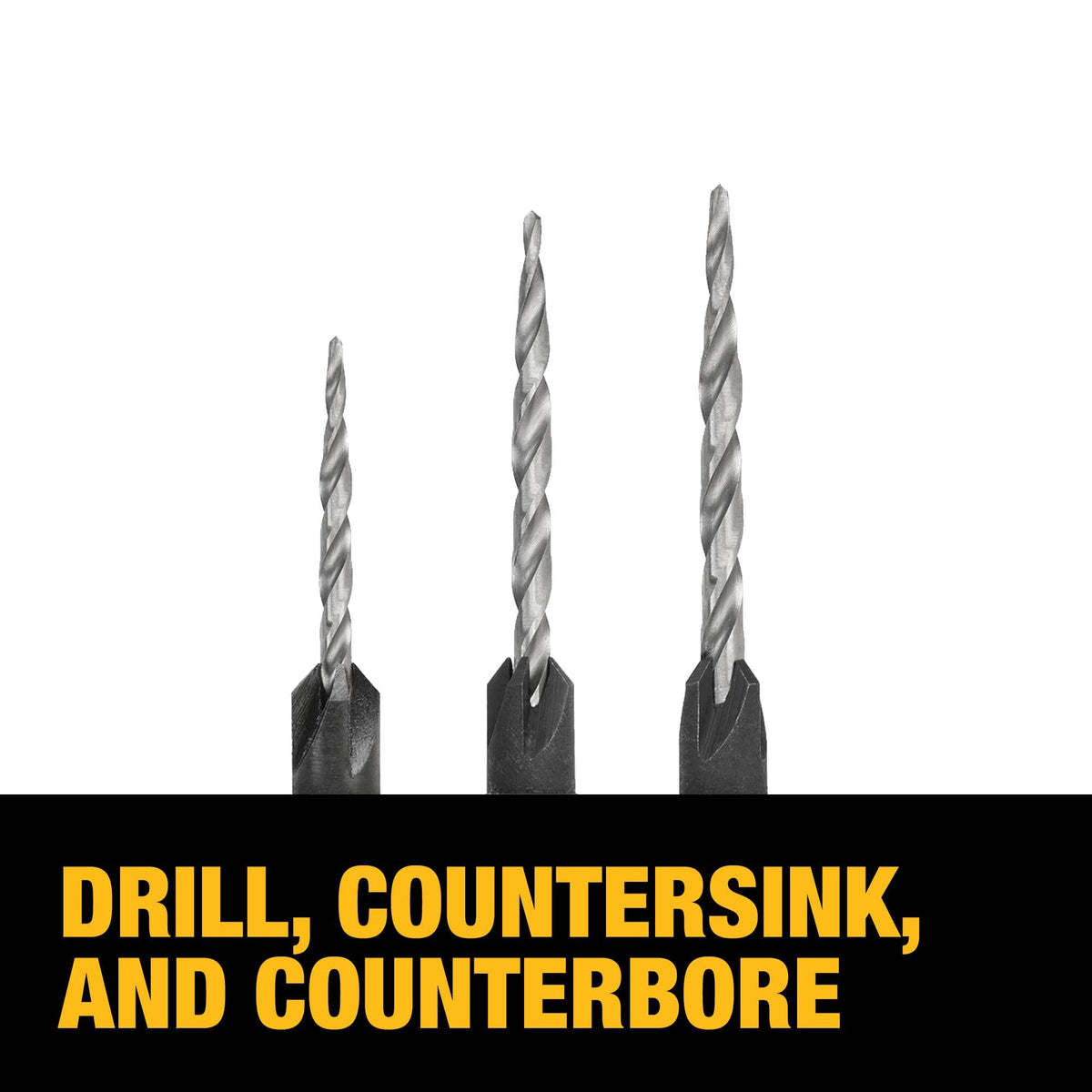 DEWALT nickel-plated nose resists rust for durable performance
