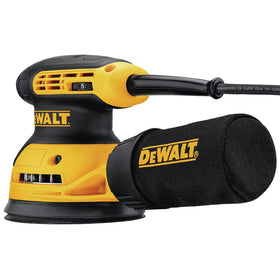 DEWALT DWE6423K counterweight reduces vibration during extended sanding