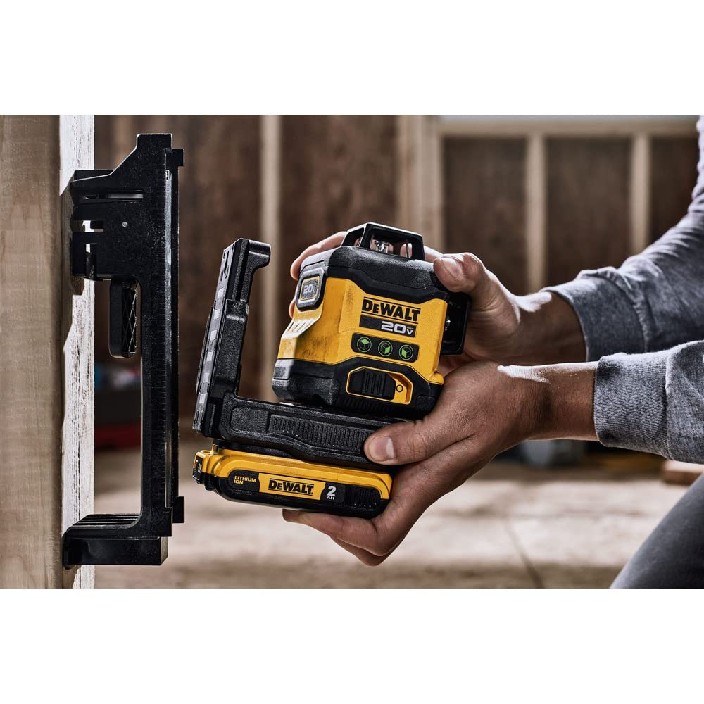 DEWALT pendulum lock protects internal components during slope work