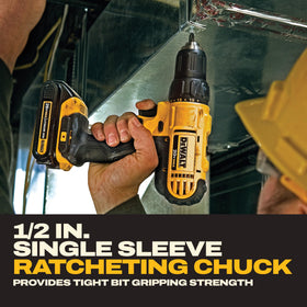 DEWALT dual-battery setup supports extended projects with minimal downtime.