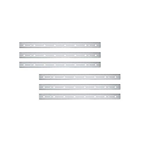 DEWALT DW7352-2 blades, vacuum heat-treated with locator holes for easy alignment.