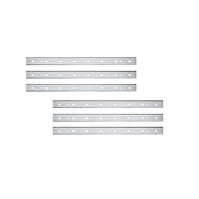 DEWALT DW7352-2 blades, vacuum heat-treated with locator holes for easy alignment.